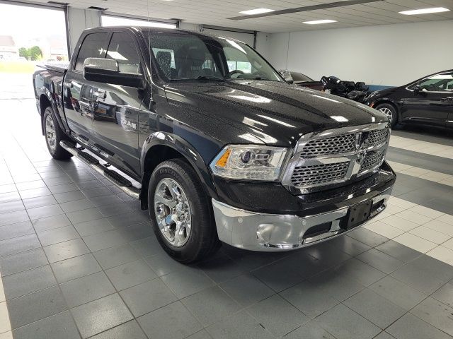 Used 2017 Brilliant Black Crystal Pearlcoat Ram Laramie image 1