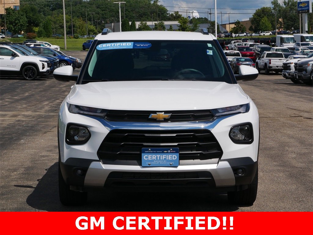 Certified 2023 Chevrolet TrailBlazer LT with VIN KL79MRSL4PB016821 for sale in Inver Grove Heights, Minnesota