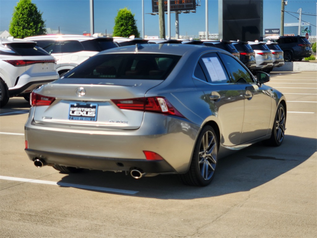 2016 Lexus IS 200t F SPORT photo 7
