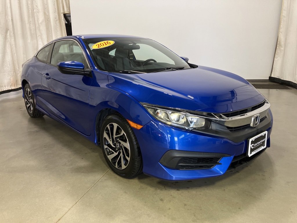 Used 2016 Honda Civic LX-P with VIN 2HGFC4B06GH309145 for sale in Milford, NH