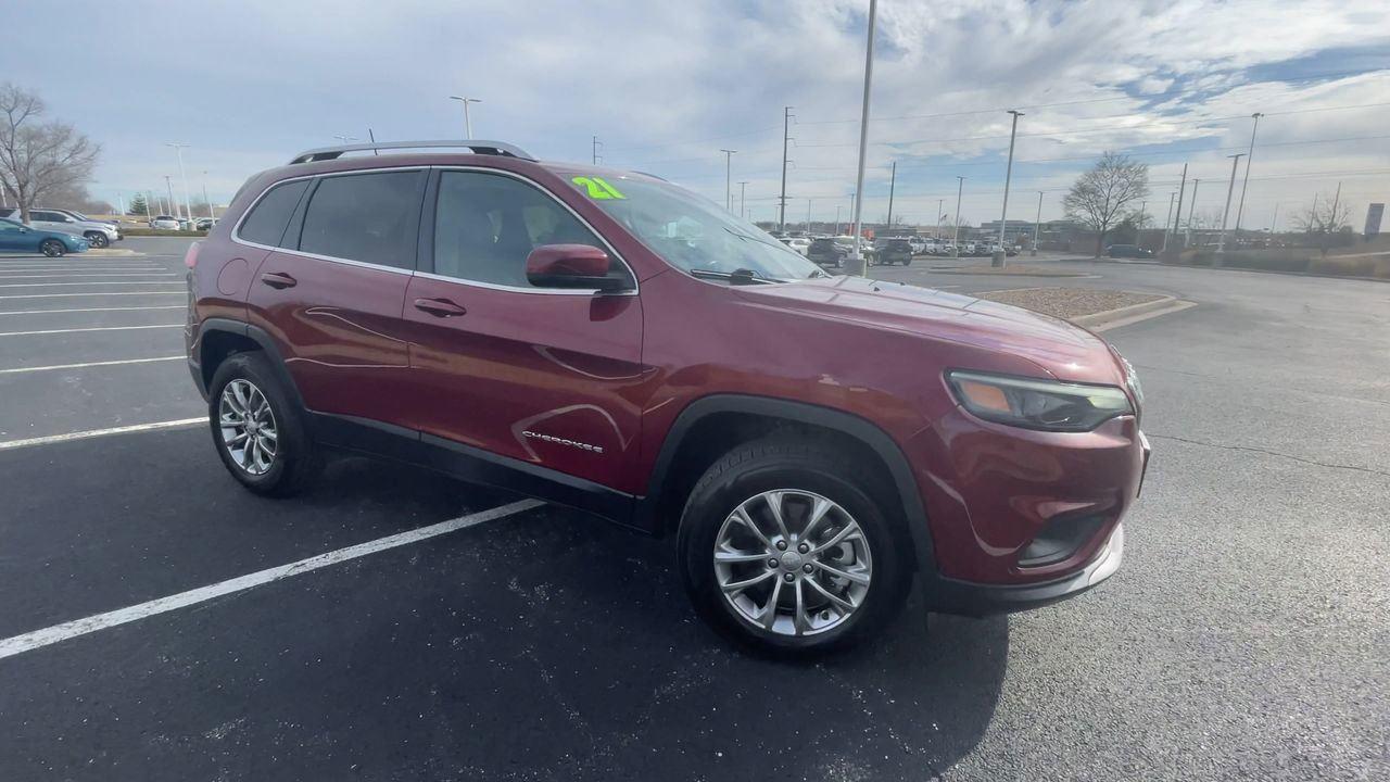 Used 2021 Jeep Cherokee Latitude Lux with VIN 1C4PJMMX4MD198459 for sale in Kansas City