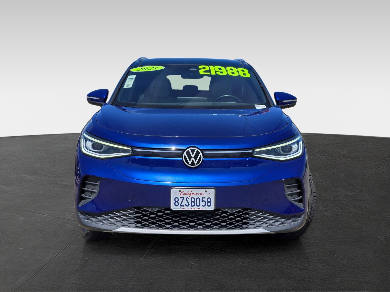 Used 2021 Volkswagen ID.4 PRO S with VIN WVGUNPE22MP061977 for sale in Tracy, CA