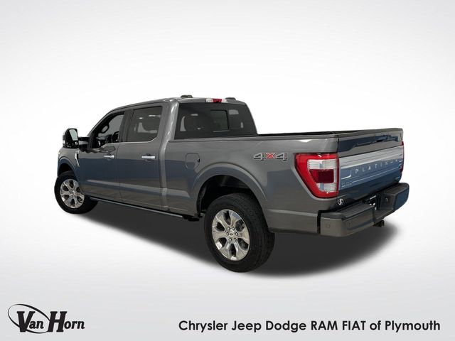 Used 2021 Gray Metallic Ford Platinum image 3