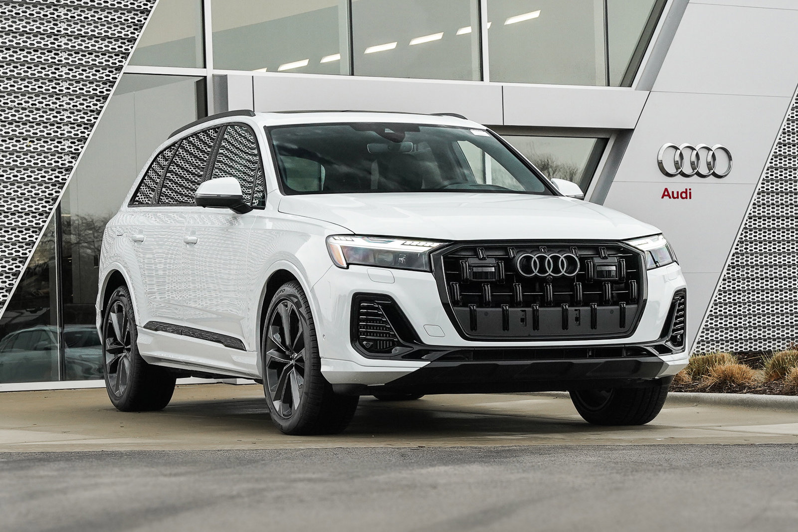New 2025 Glacier White Metallic Audi Prestige image 1