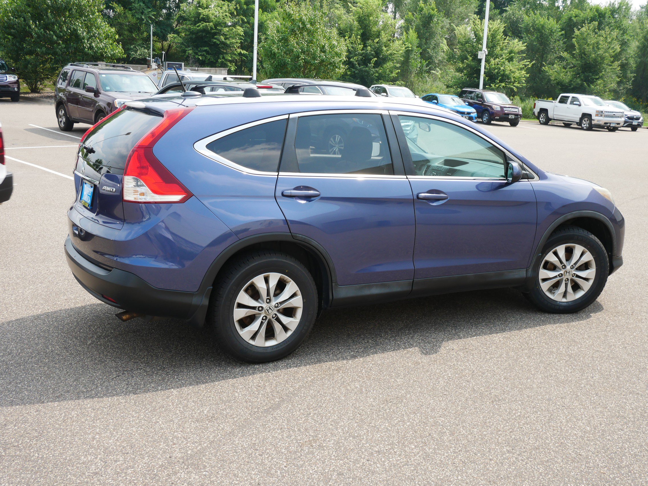 Used 2014 Honda CR-V EX-L with VIN 2HKRM4H71EH698231 for sale in Coon Rapids, Minnesota