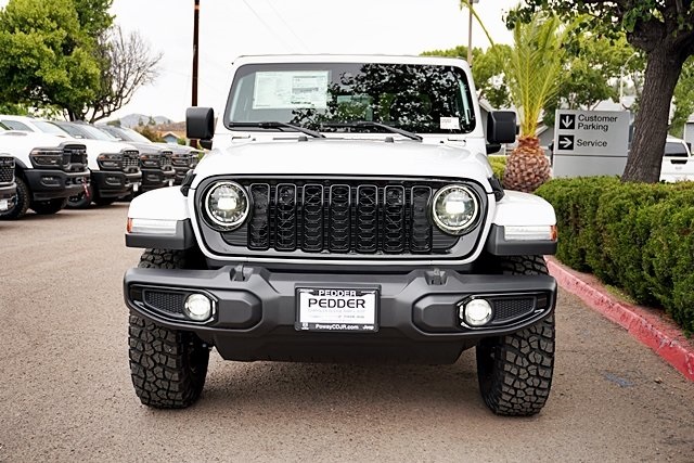 New 2025 Bright White Clear-Coat Exterior Paint Jeep Willys image 5