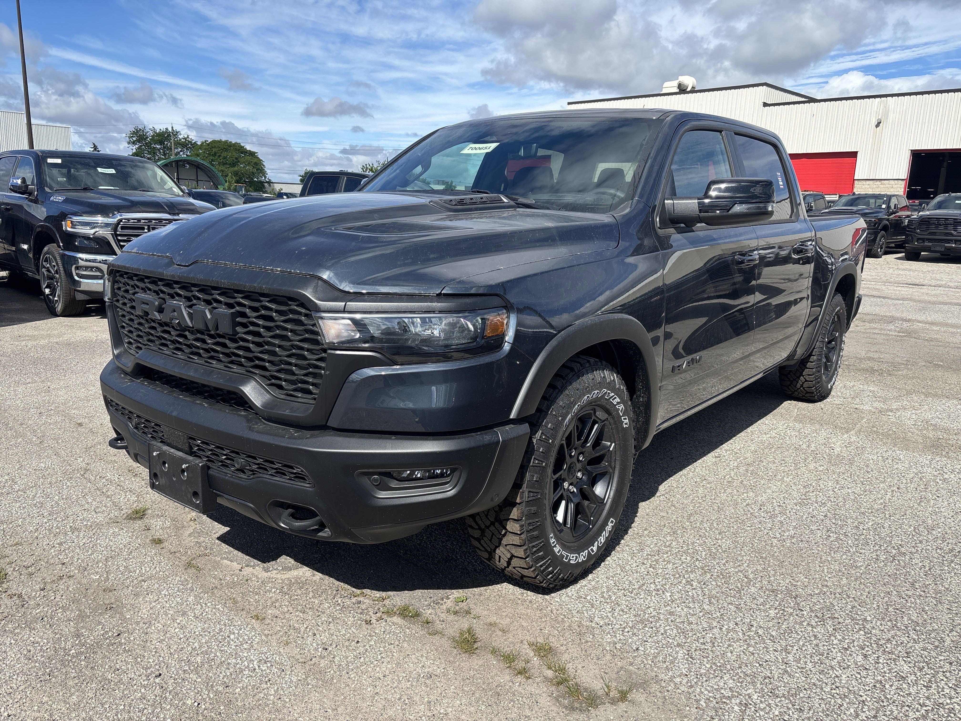 New 2025 Forged Blue Metallic Ram Rebel image 1