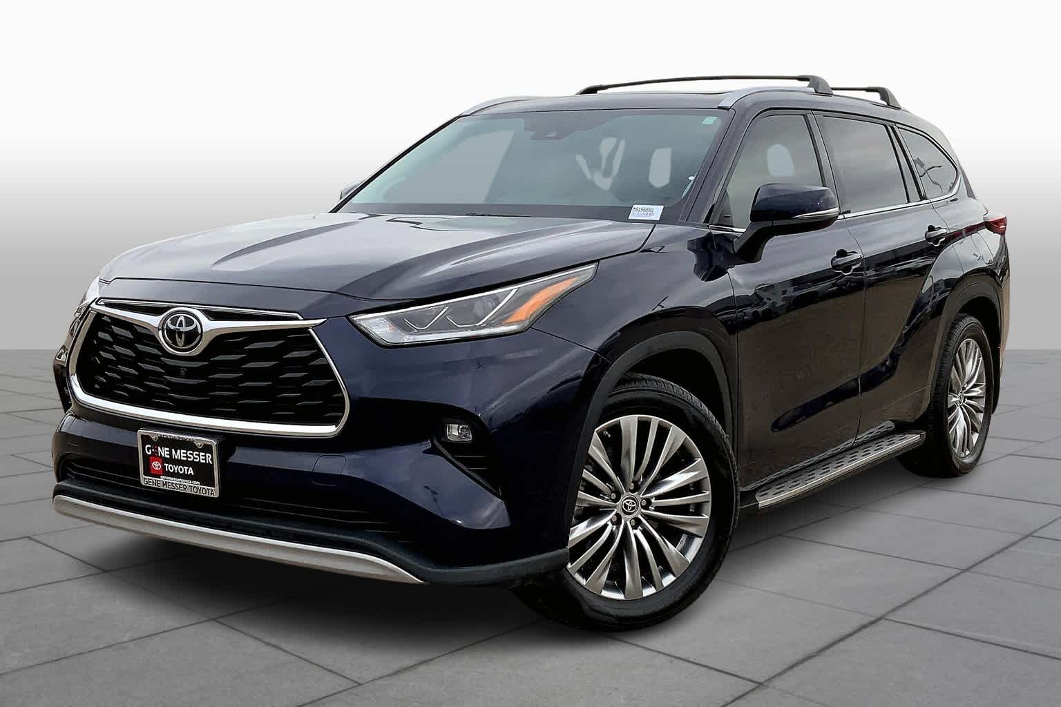 Pre-Owned 2021 Toyota Highlander Platinum Sport Utility in Lubbock # ...