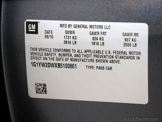 2011 Chevrolet Corvette Grand Sport 3LT photo 28