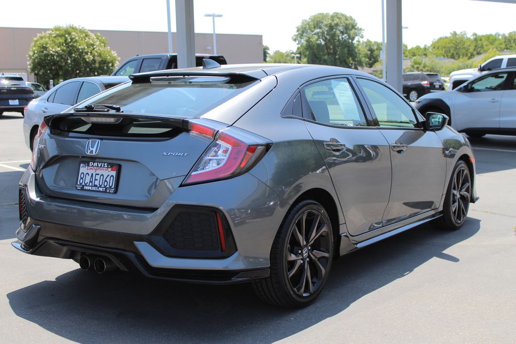 2018 Honda Civic Hatchback Sport photo 5
