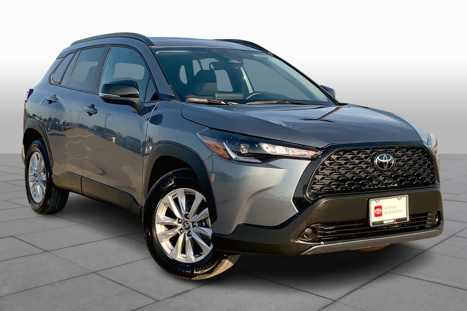 Certified 2025 Toyota Corolla Cross LE with VIN 7MUCAAAG7SV125403 for sale in Northfield, Minnesota