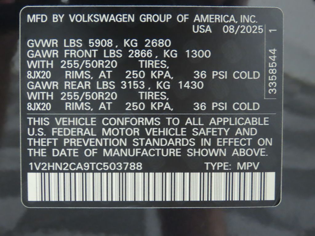2026 Volkswagen Atlas SE Technology photo 31