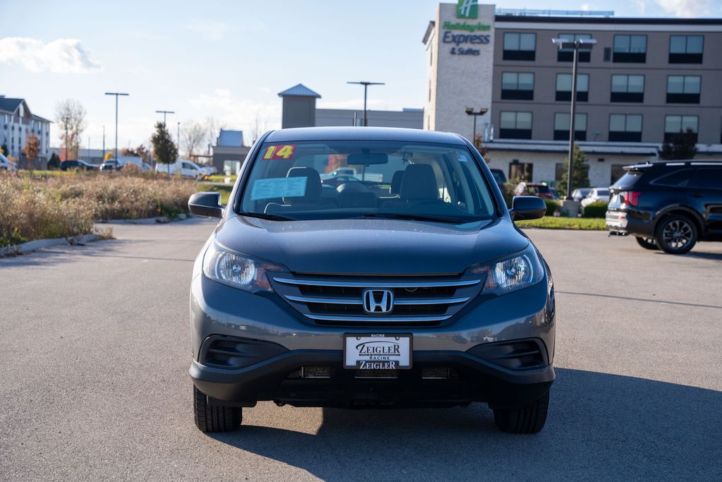 Used 2014 Honda CR-V LX with VIN 2HKRM4H3XEH615747 for sale in Mount Pleasant, WI
