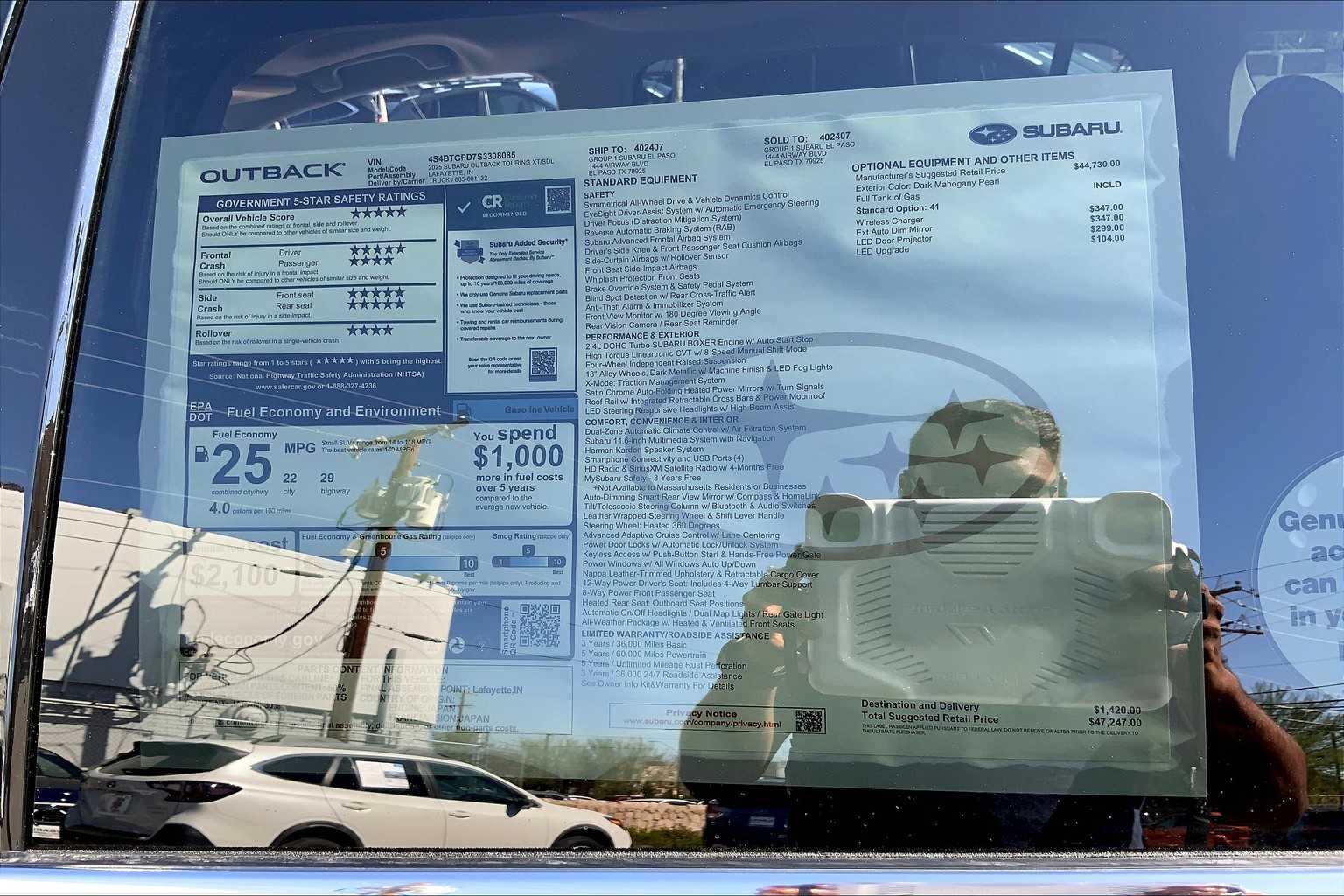 2025 Subaru Outback Touring XT photo 17