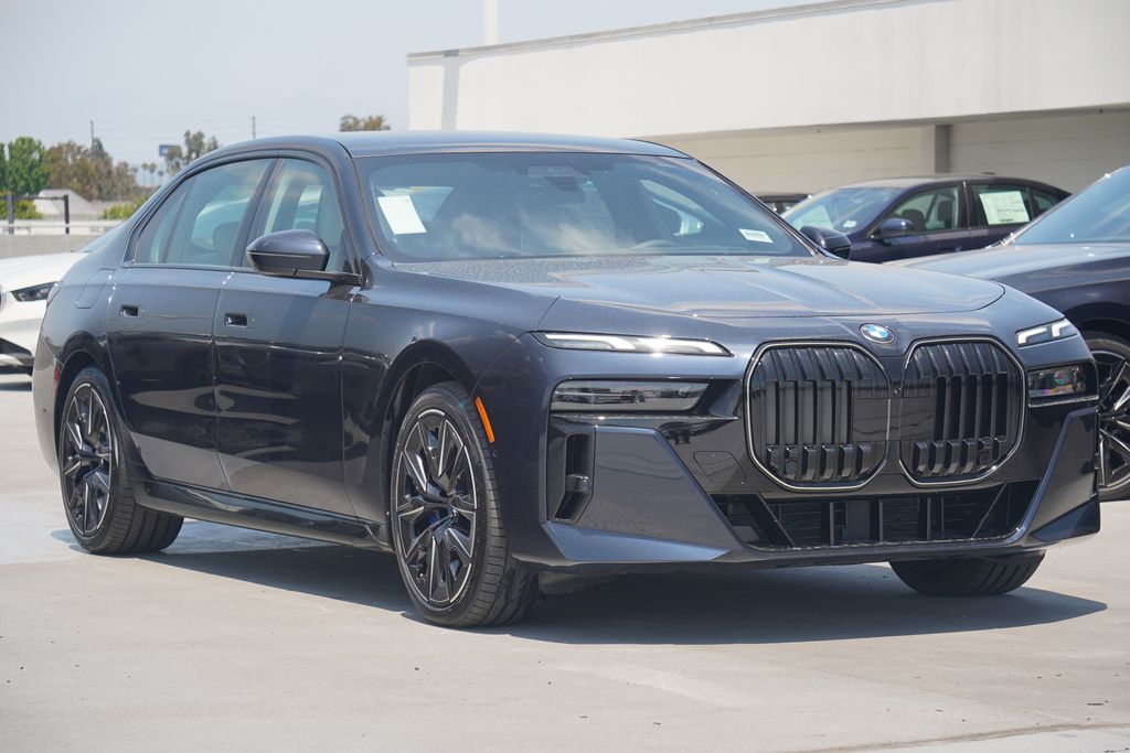 New 2025 Carbon Black Metallic BMW 760i xDrive image 3