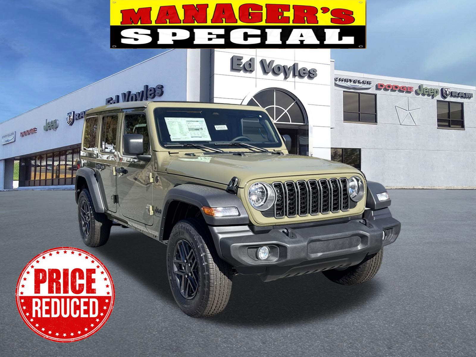 2025 Jeep Wrangler 4-Door Sport S's photo