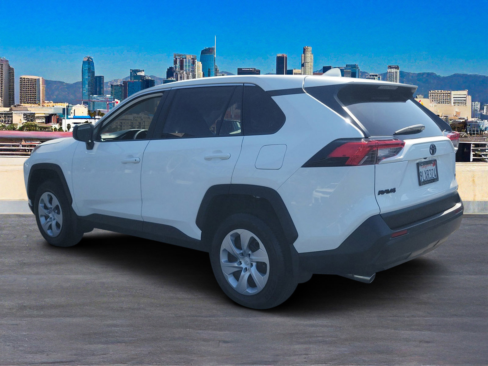 Used 2024 White Toyota LE image 4