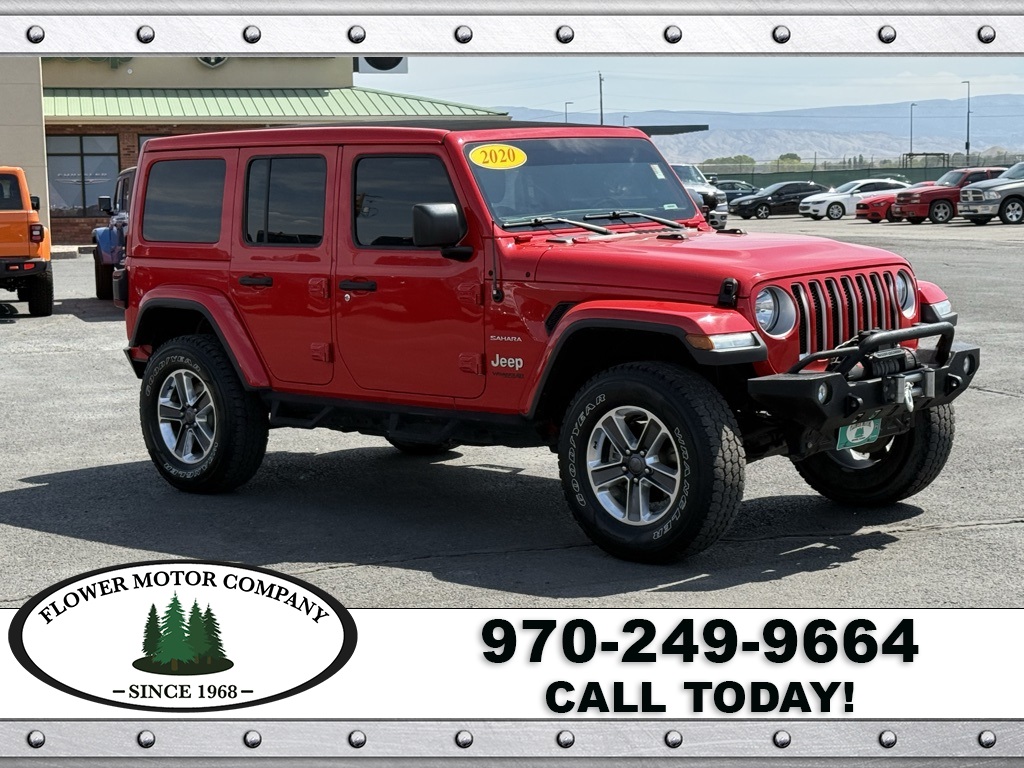 2020 Jeep Wrangler Unlimited Sahara photo 9