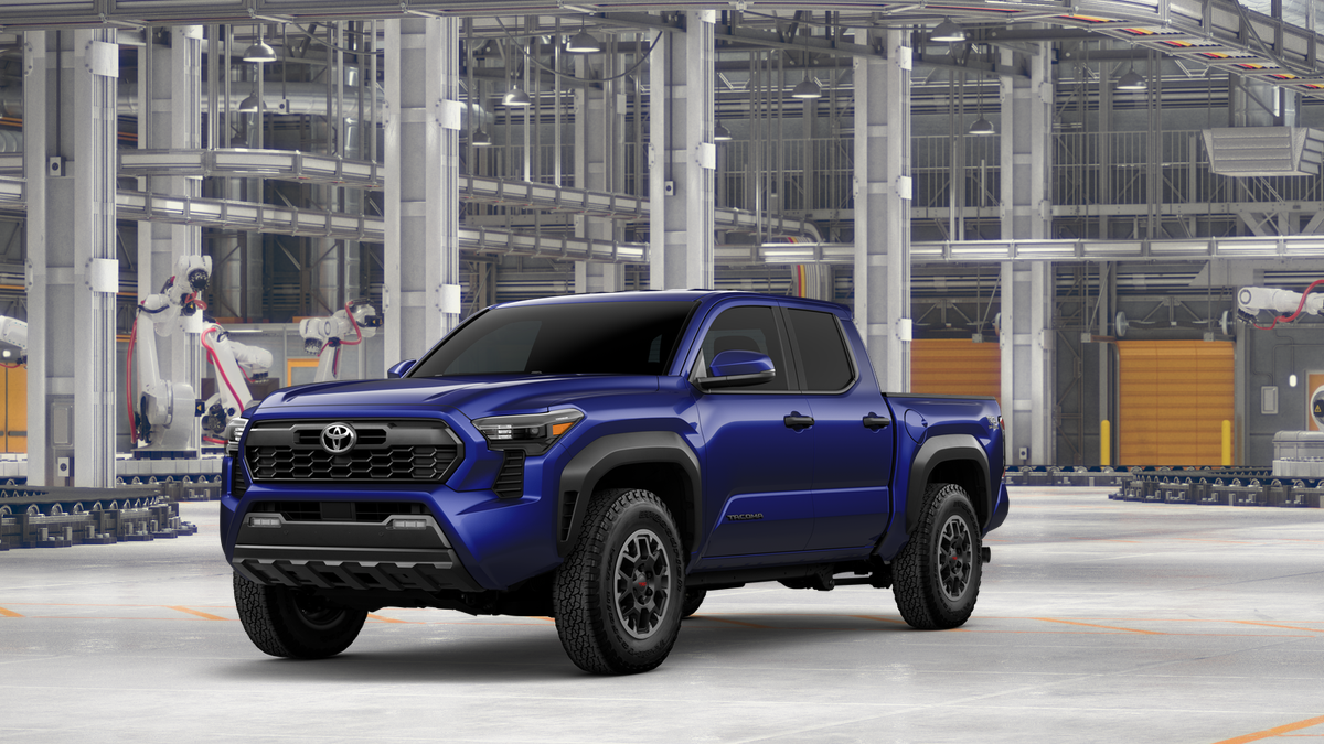 New 2025 Blue Crush Metallic Toyota TRD Off-Road image 1