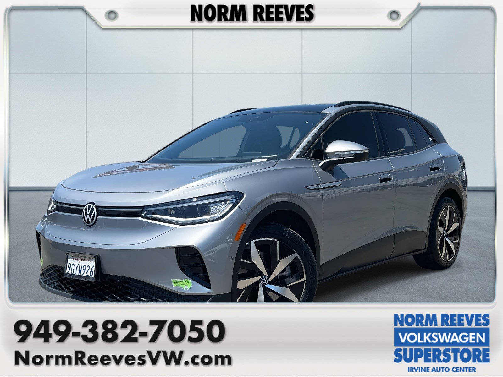Used 2023 Volkswagen ID.4 PRO S with VIN 1V2VMPE82PC029444 for sale in Irvine, CA