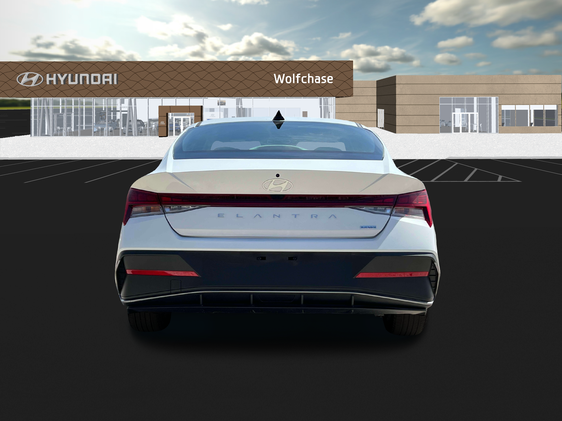 New 2025 White Hyundai Blue image 6