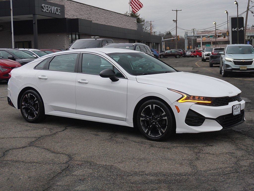 Used 2022 Kia K5 GT-Line with VIN 5XXG64J29NG127534 for sale in Riverdale, NJ