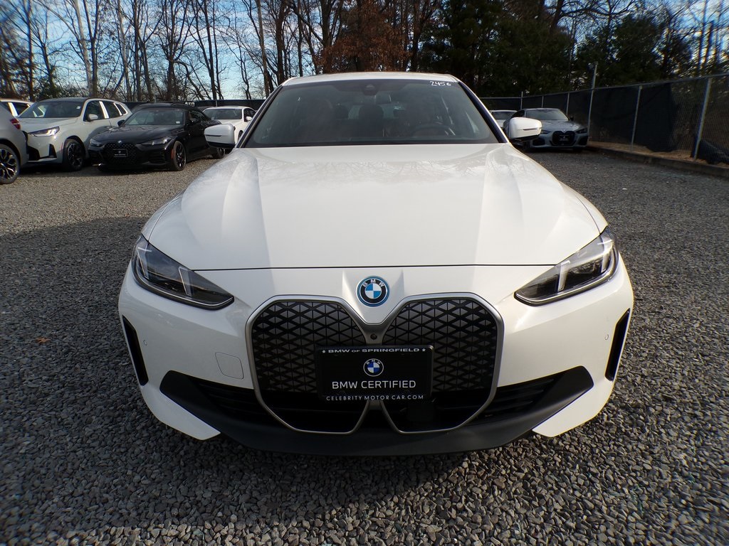 Certified 2025 BMW i4 40 with VIN WBY43HD0XSFU09476 for sale in Springfield, NJ