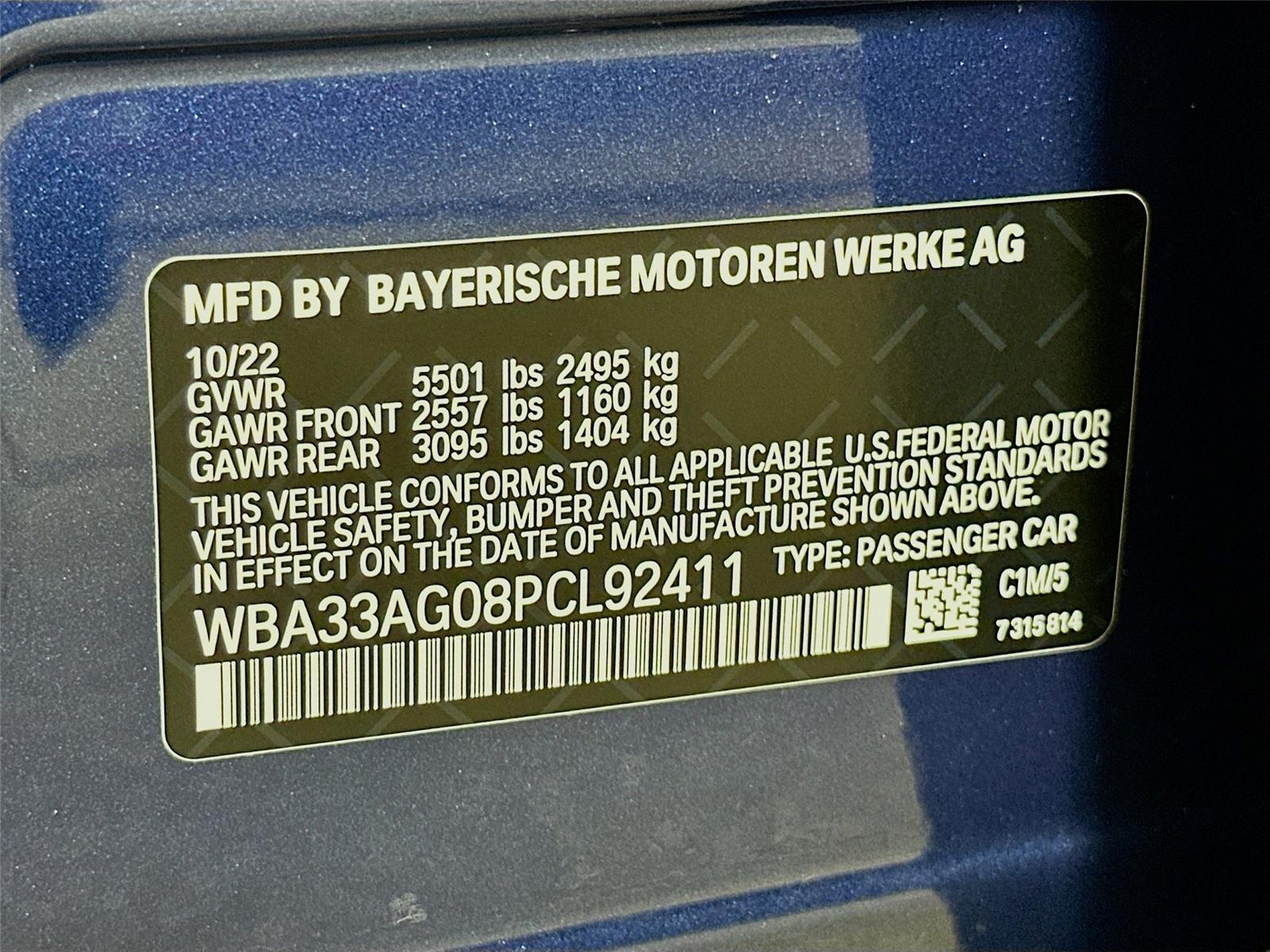 2023 Bmw 530e 530xe photo 33