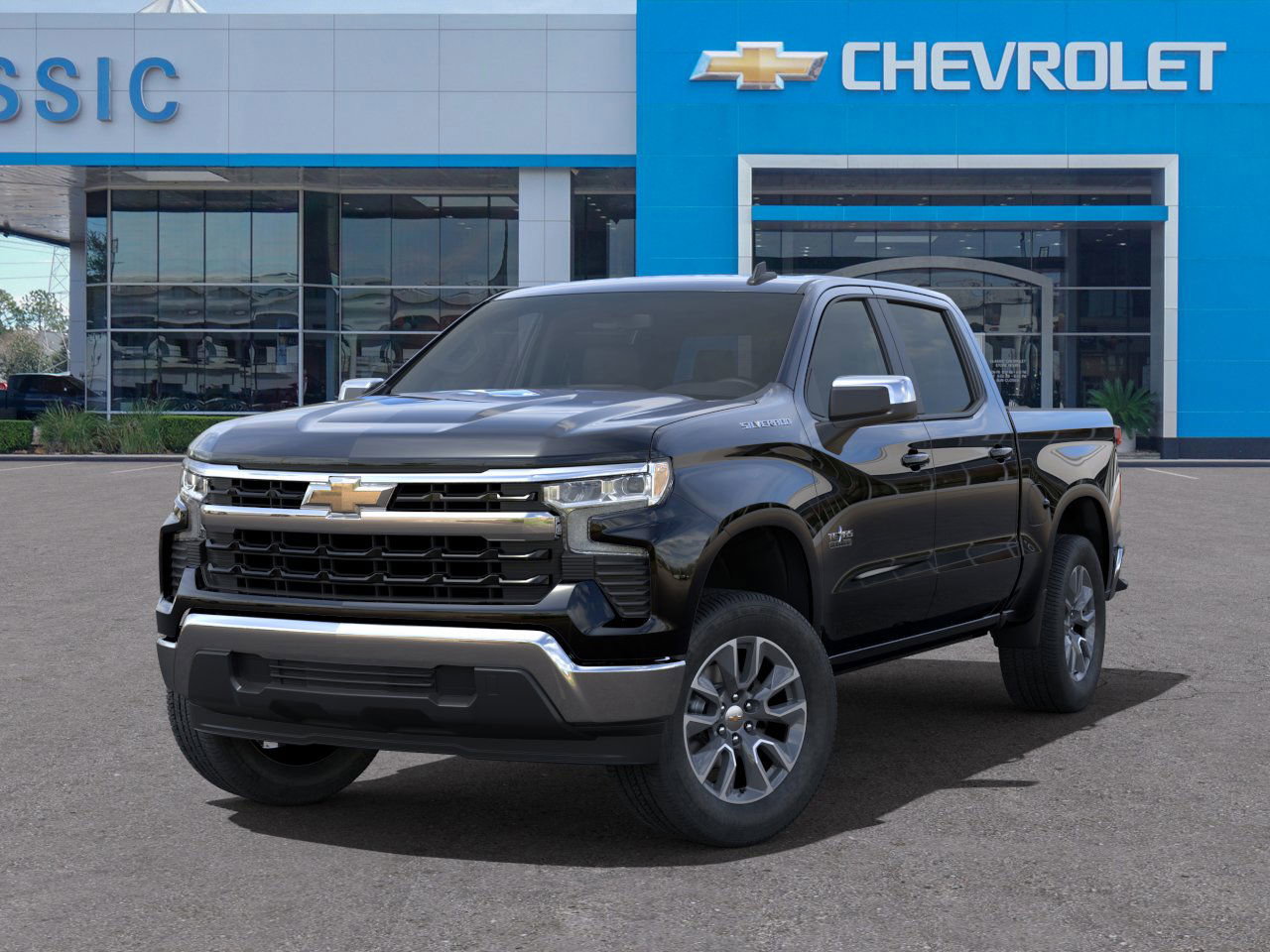 2025 Chevrolet Silverado 1500 LT Black at Classic Elite Chevrolet Hwy 6