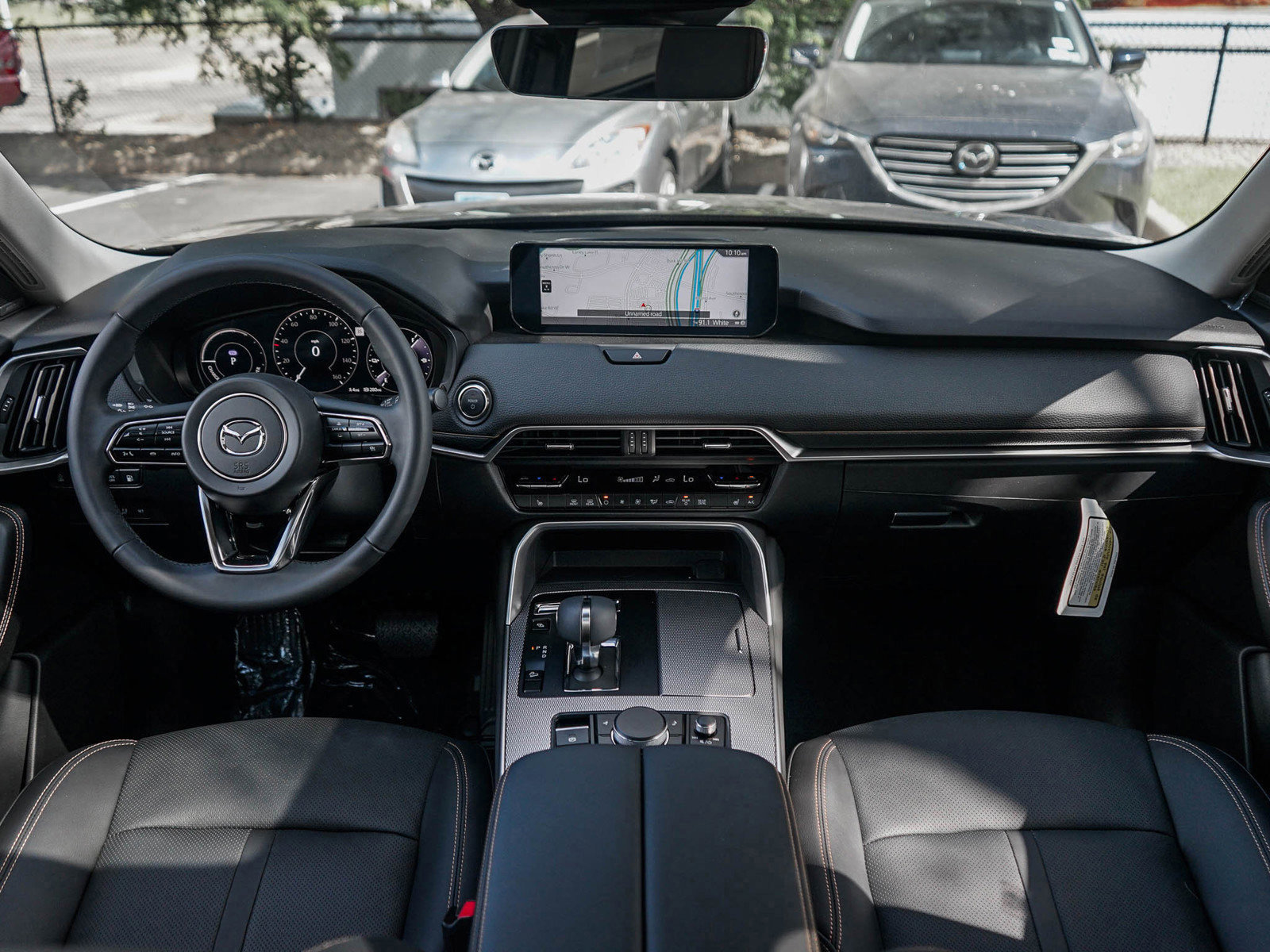 New 2024 Mazda CX90 PHEV PlugIn Hybrid Premium AWD SUV in White Bear