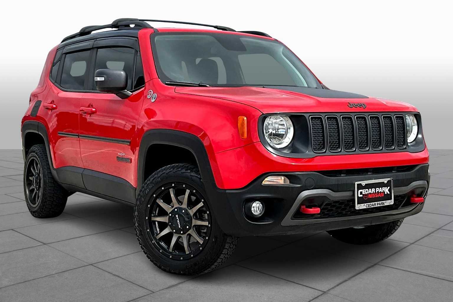 Used 2019 Jeep Renegade Trailhawk with VIN ZACNJBC17KPJ95320 for sale in Cedar Park, TX