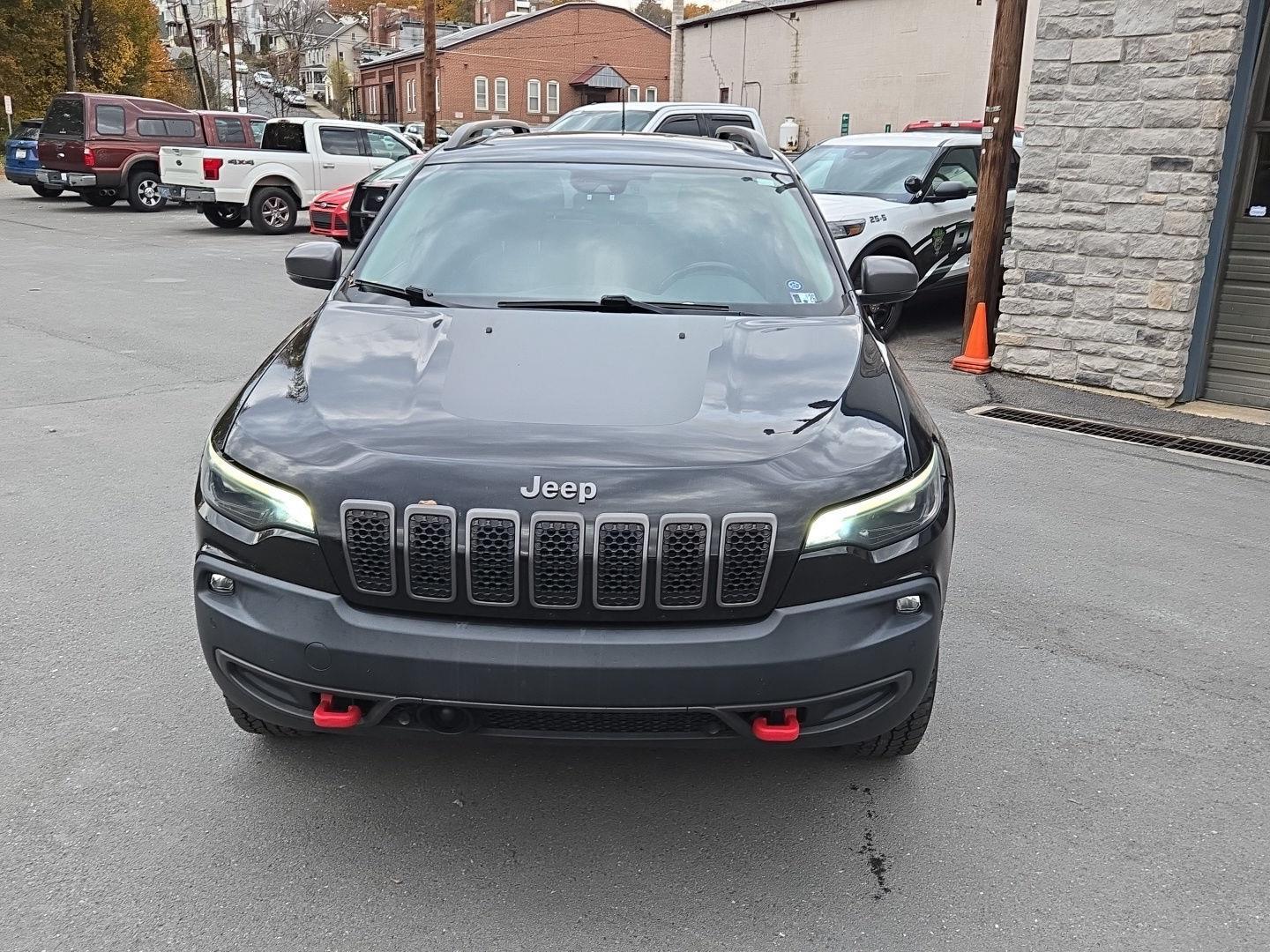 Used 2020 Jeep Cherokee Trailhawk with VIN 1C4PJMBX2LD644285 for sale in Tamaqua, PA