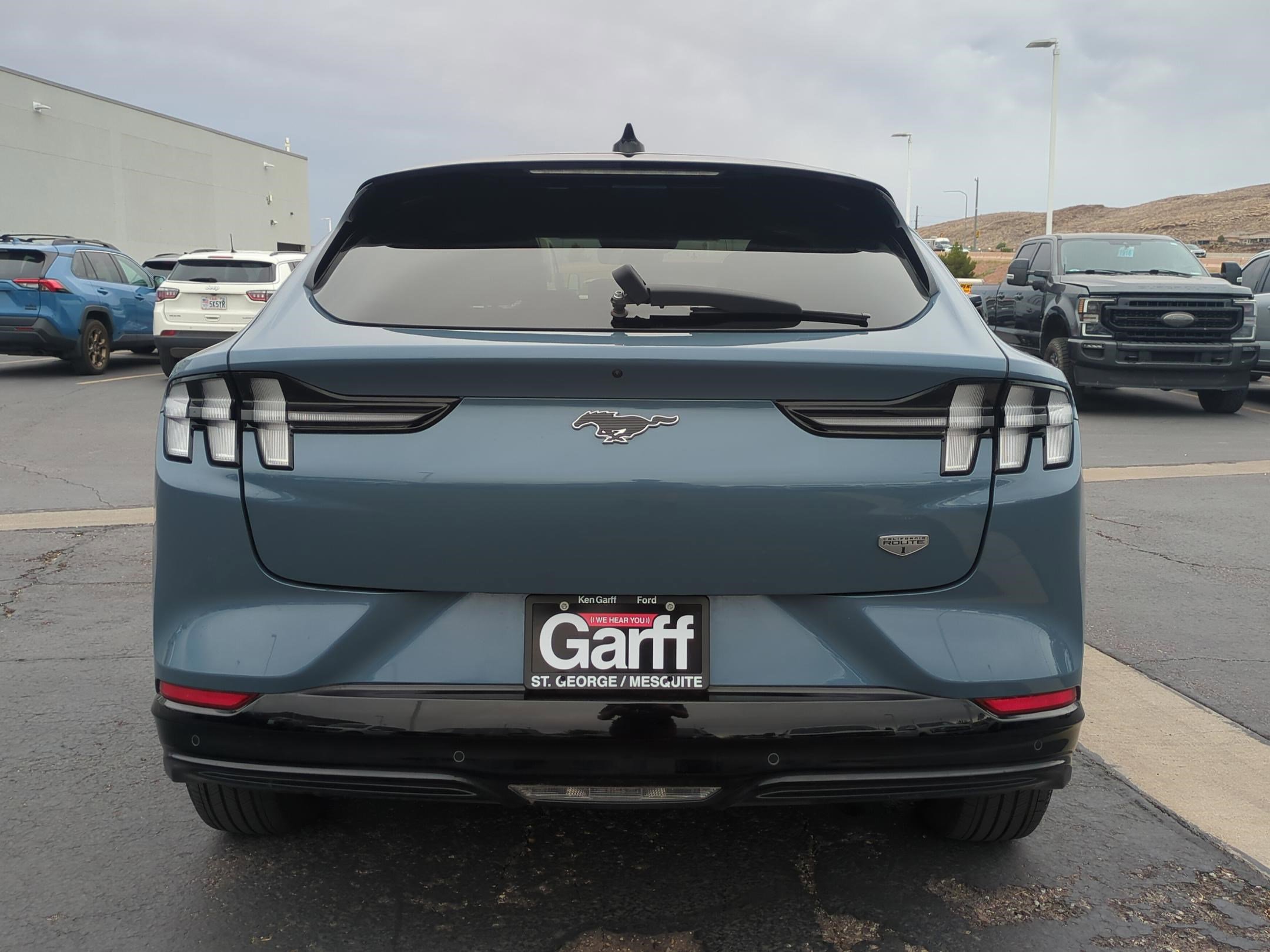 Certified 2023 Ford Mustang Mach-E California Route 1 AWD with VIN 3FMTK2SU3PMA51210 for sale in St. George, UT
