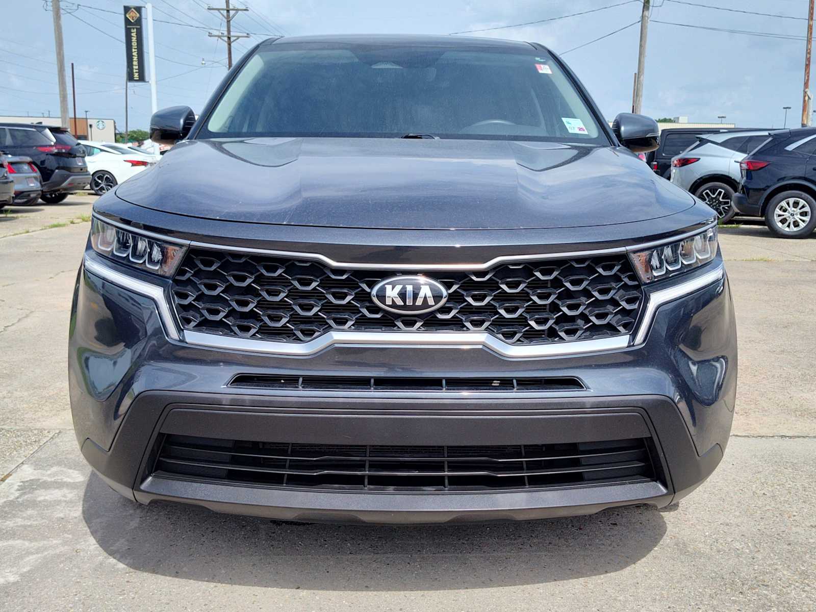 Used 2021 Kia Sorento LX with VIN 5XYRG4LC6MG066505 for sale in Broussard, LA