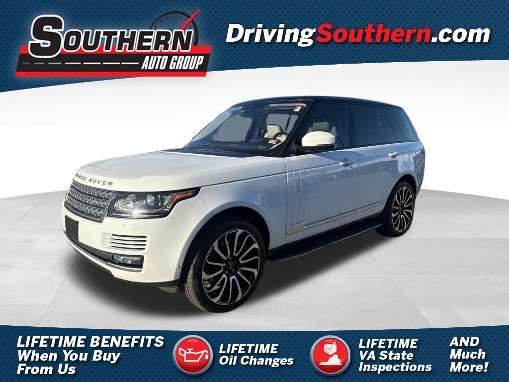 2016 Land Rover Range Rover HSE