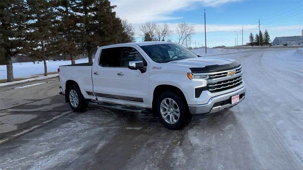 Used 2023 Chevrolet Silverado 1500 LTZ with VIN 1GCUDGE80PZ106757 for sale in Oslo, Minnesota