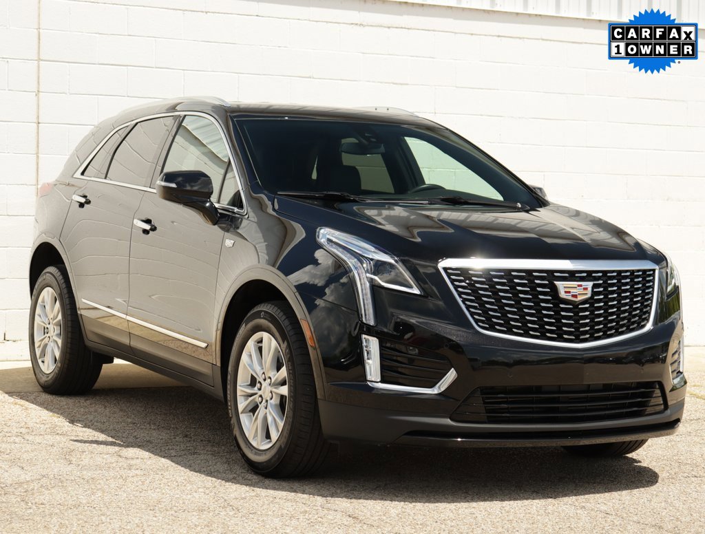 Used 2023 Stellar Black Metallic Cadillac Luxury image 1