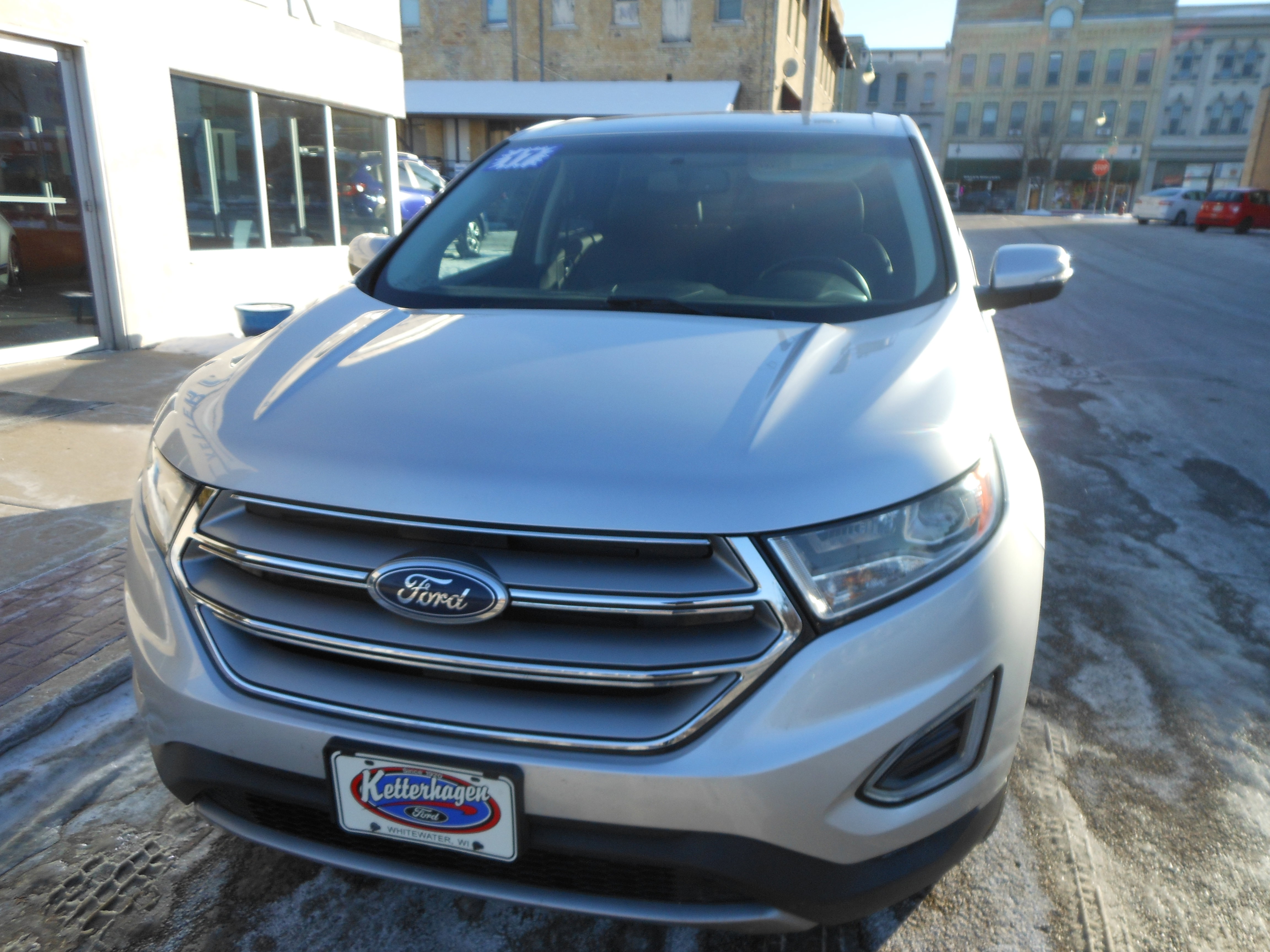 Used 2017 Ford Edge SEL with VIN 2FMPK4J96HBC08757 for sale in Whitewater, WI