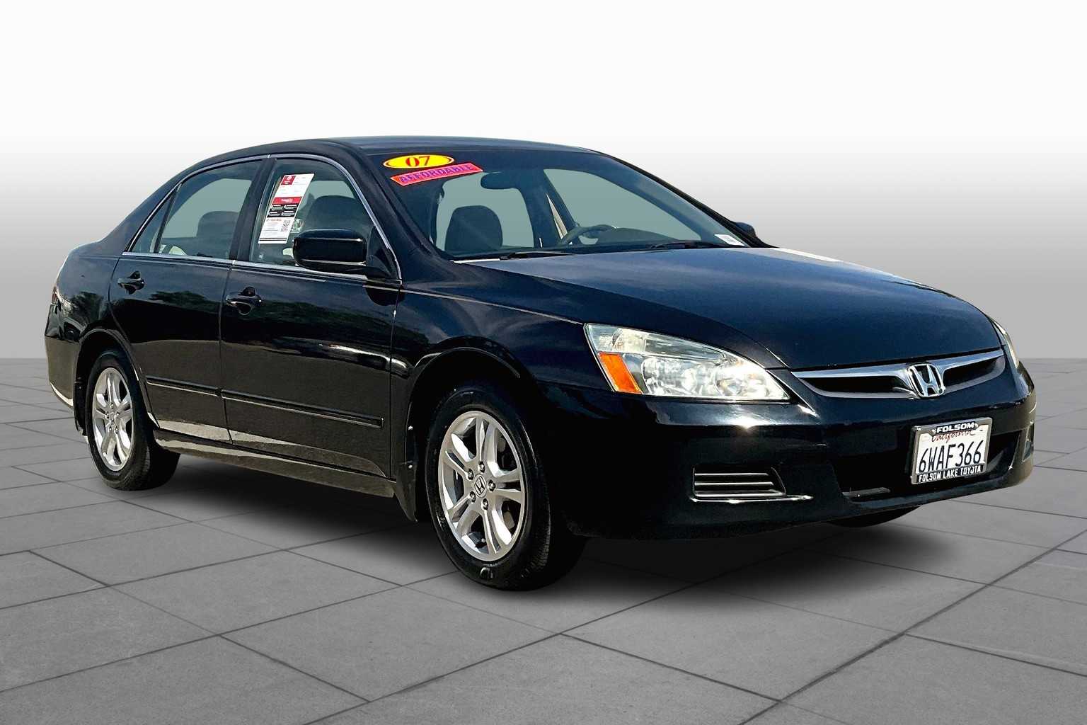 Used 2007 Honda Accord SE with VIN 1HGCM56327A162928 for sale in Folsom, CA
