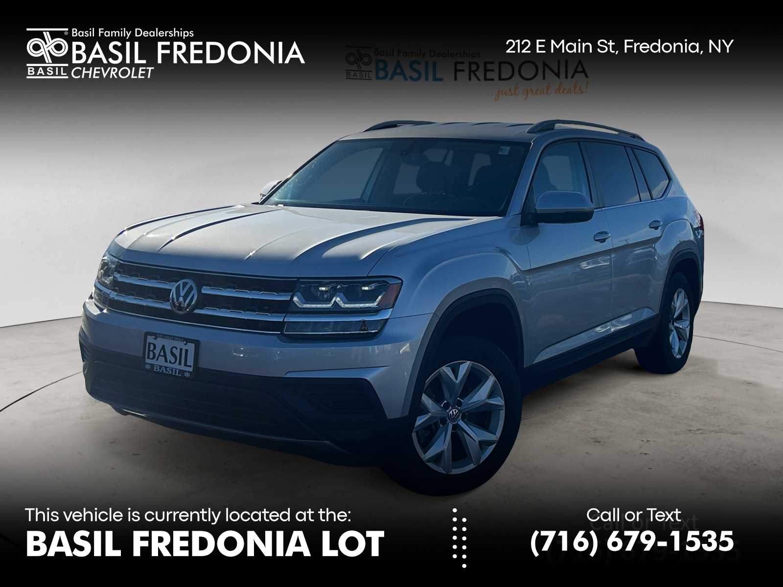 2019 Volkswagen Atlas S