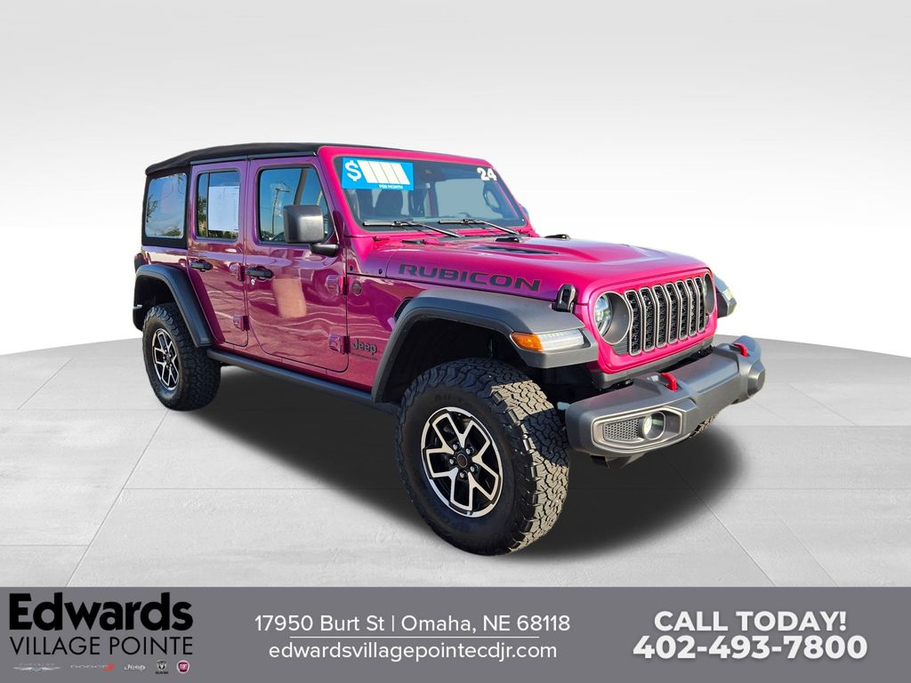 Used 2024 Red Jeep Rubicon image 1