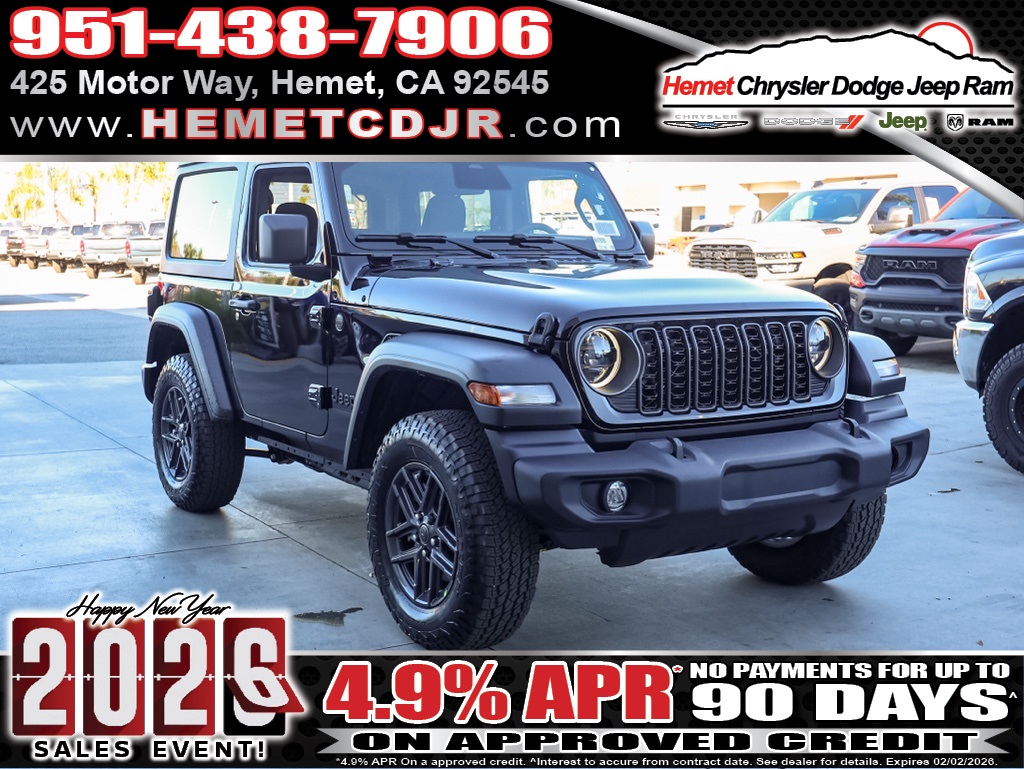 2026 Jeep Wrangler 2-Door Sport S's photo
