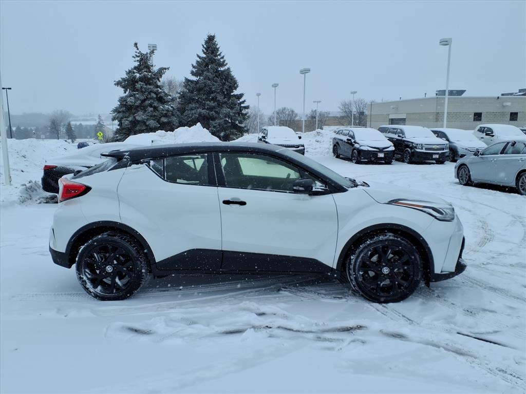 Certified 2022 Toyota C-HR Nightshade with VIN JTNKHMBX8N1135503 for sale in Burnsville, Minnesota