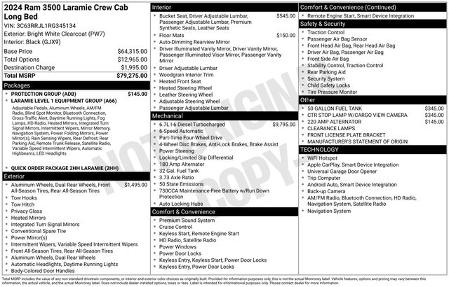 2024 RAM Ram 3500 Pickup Laramie's photo