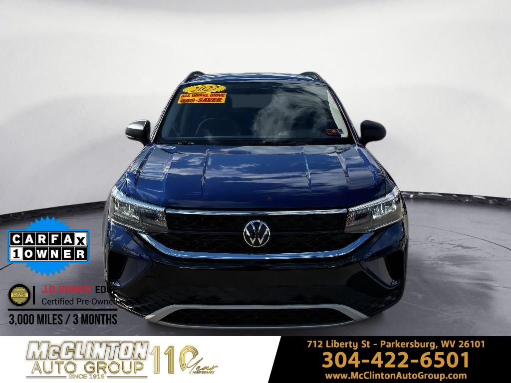 Used 2022 Volkswagen Taos S with VIN 3VVAX7B20NM044755 for sale in Parkersburg, WV