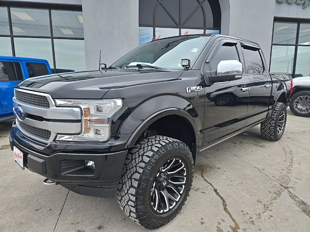 Used 2019 Ford F-150 Platinum with VIN 1FTEW1E4XKFA15868 for sale in Kansas City
