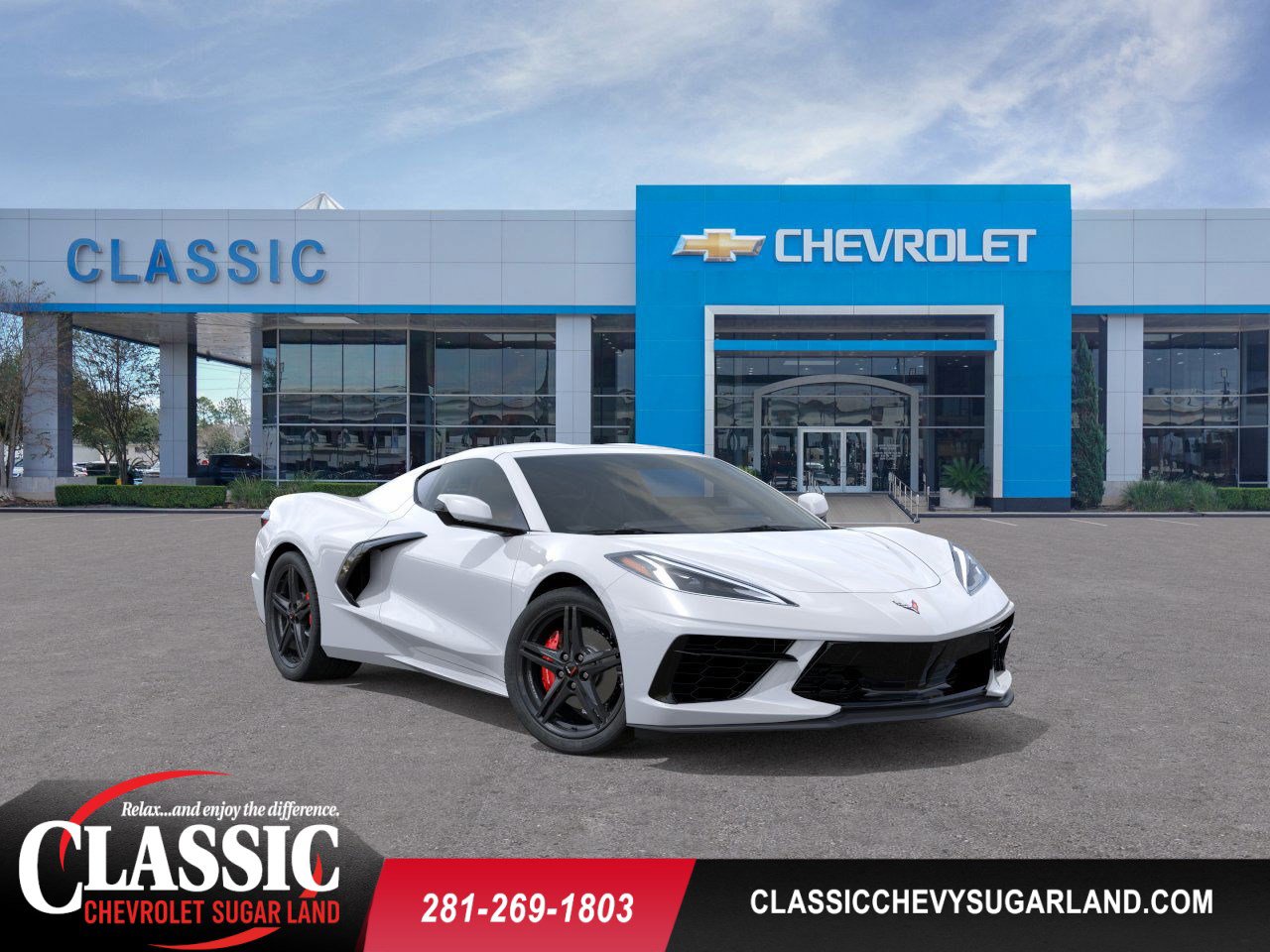 2026 Chevrolet Corvette Stingray 1LT White at Classic Elite Chevrolet Hwy 6