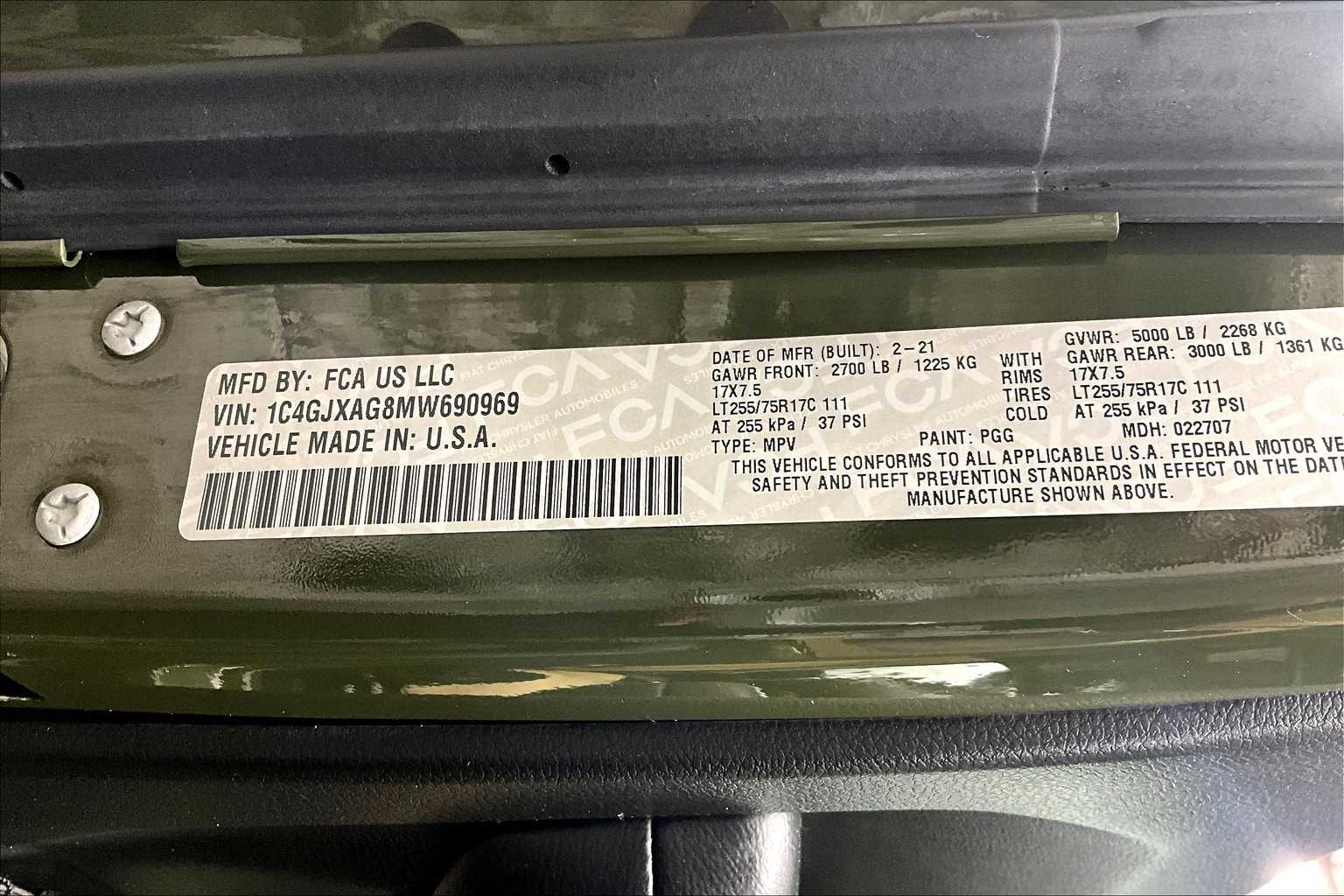 2021 Jeep Wrangler Willys photo 29