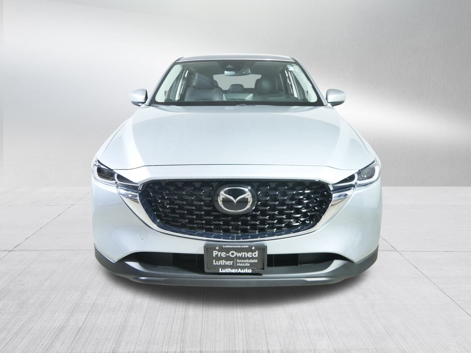 Certified 2023 Mazda CX-5 S Premium Plus package with VIN JM3KFBEM7P0174115 for sale in Brooklyn Center, Minnesota
