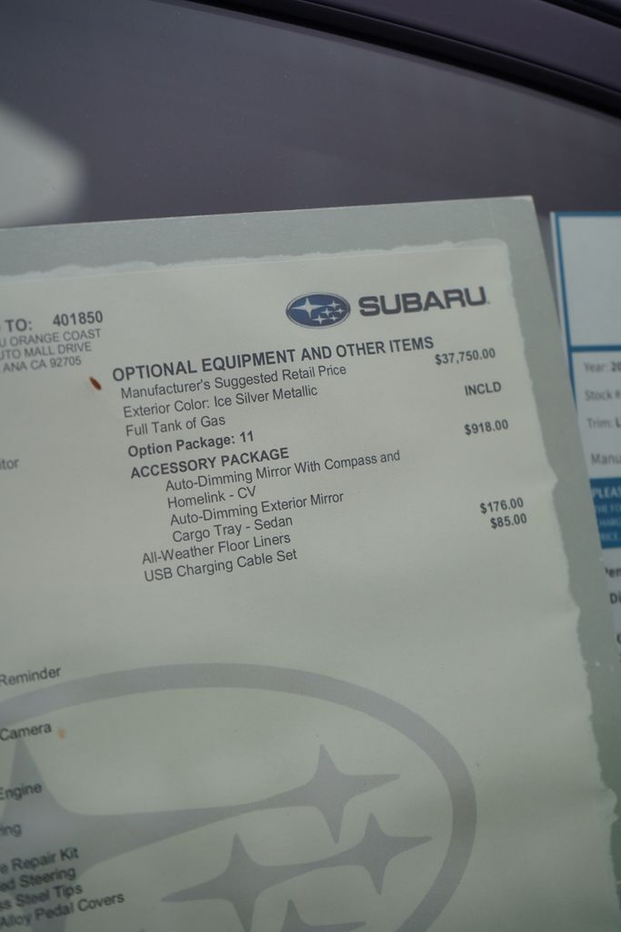 2025 Subaru WRX Premium photo 4